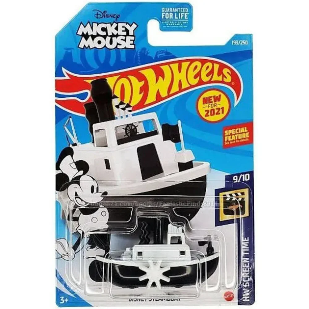 Hot Wheels Disney Steamboat, HW Screen Time 9/10, 193/250